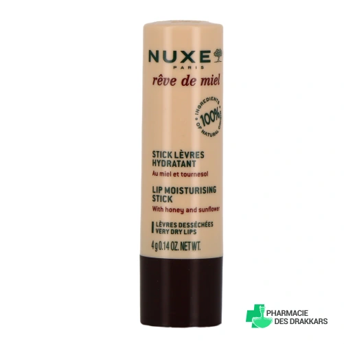 Nuxe Rêve de Miel Stick Lèvres Hydratant - Vue 360°