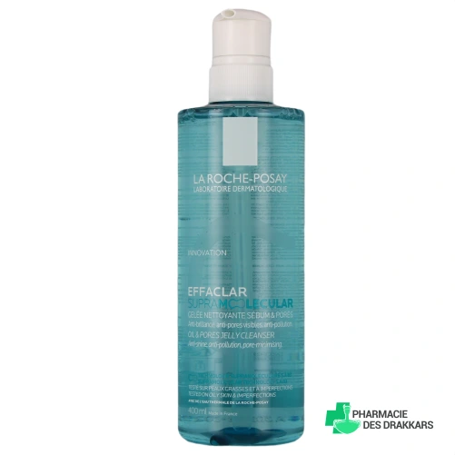 La Roche-Posay Effaclar SupraMolecular Gelée Nettoyante - Vue 360°
