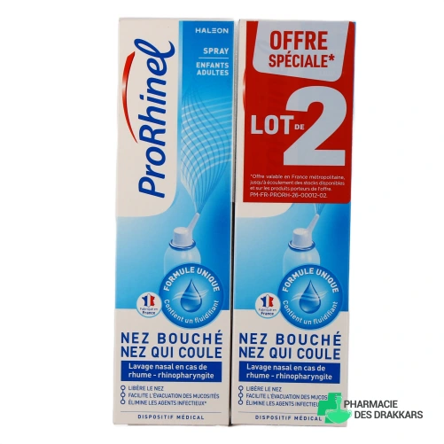 Prorhinel Spray Lavage Nasal - Vue 360°