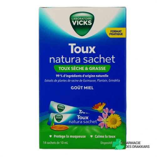 Vicks Toux Natura - Vue 360°