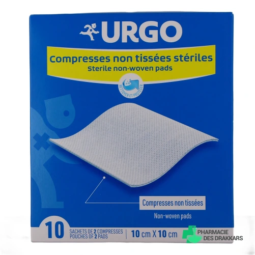 Urgo Compresses Stériles Non Tissées - Vue 360°