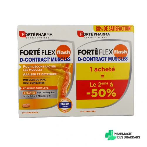 Forté Flex Flash D-Contract' Muscles - Vue 360°