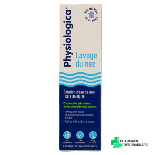 Gifrer Physiologica Solution d'Eau de Mer Isotonique - Vue 360°