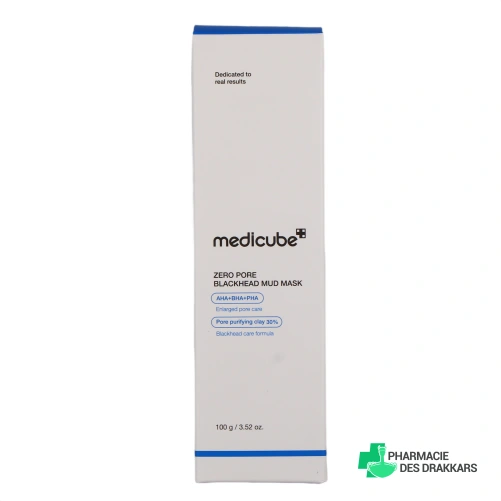 Medicube Zero Pore Blackhead Mud Mask - Vue 360°