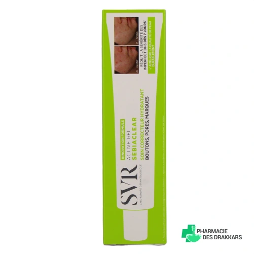 SVR Sebiaclear Active Gel Soin Correcteur Hydratant - Vue 360°