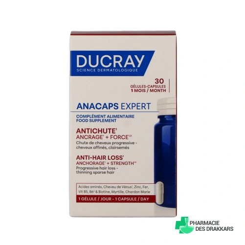 Ducray Anacaps Expert - Vue 360°