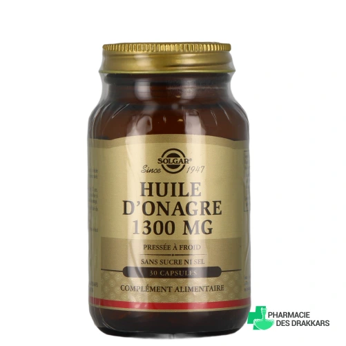 Solgar Huile d’Onagre - Vue 360°