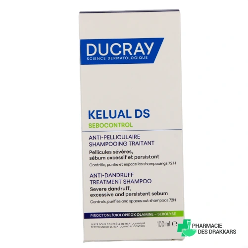 Ducray Kelual DS Shampooing Traitant - Vue 360°