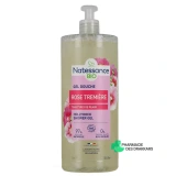 Natessance Gel Douche Délicat Rose Trémière - Vue 360°