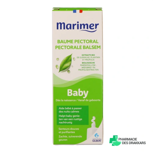 Marimer Nature Baume Pectoral Bio - Vue 360°