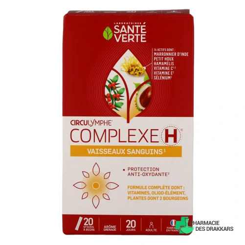 Santé Verte Circulymphe Complexe H - Vue 360°