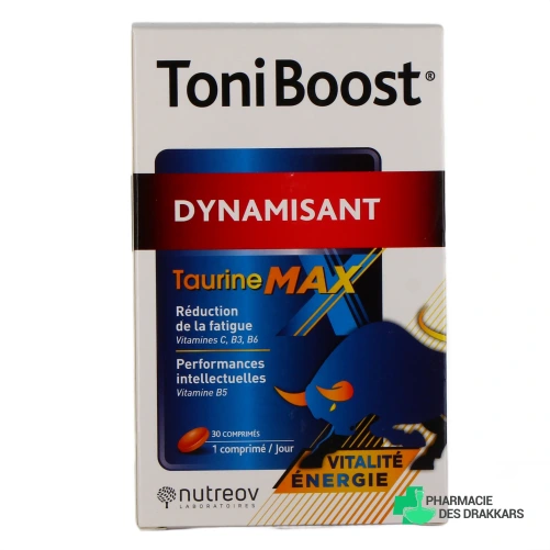 Nutreov ToniBoost Taurine Max - Vue 360°