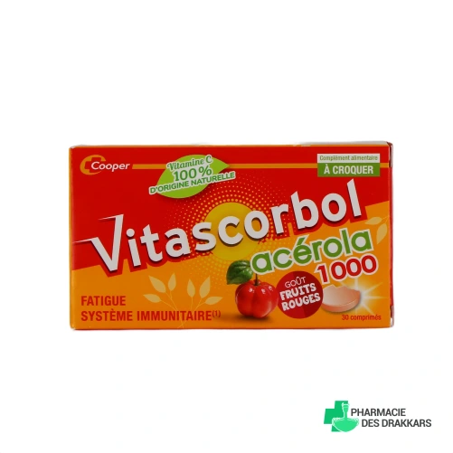 Vitascorbol Acérola 1000 - Vue 360°