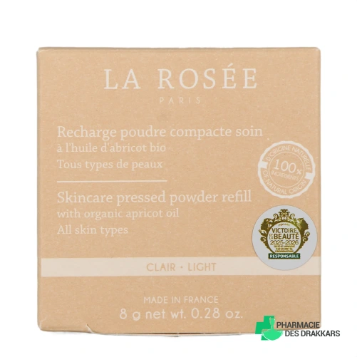 La Rosée Poudre Compacte Soin - Vue 360°