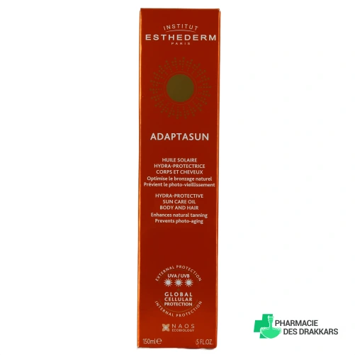 Esthederm Huile Solaire Corps Et Cheveux - Vue 360°