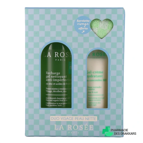 La Rosée Coffret Duo Visage Peau Nette - Vue 360°