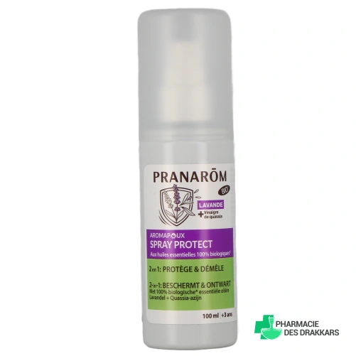 Pranarom Aromapoux Spray Protect Lavande Bio - Vue 360°