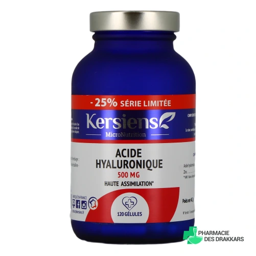 Kersiens Acide Hyaluronique 500 mg - Vue 360°