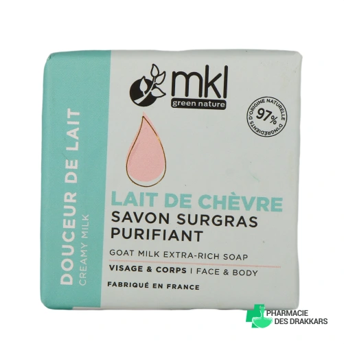 MKL Savon au Lait de Chèvre Bio - Vue 360°