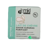MKL Savon au Lait de Chèvre Bio - Vue 360°