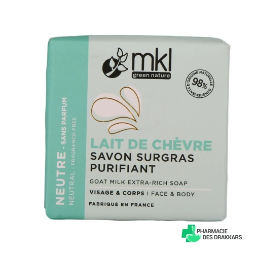 MKL Savon au Lait de Chèvre Bio - Vue 360°