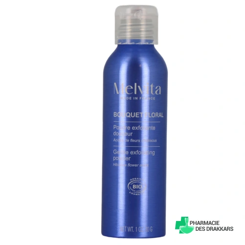Melvita Bouquet Floral Poudre Exfoliante - Vue 360°