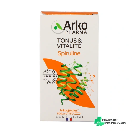 Arkogelules Spiruline - Vue 360°