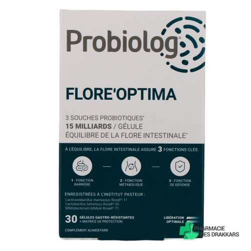 Probiolog Flore Optima - Vue 360°