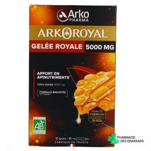 Arkoroyal Gelée Royale Bio - Vue 360°