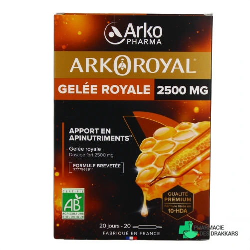 Arkoroyal Gelée Royale Bio - Vue 360°