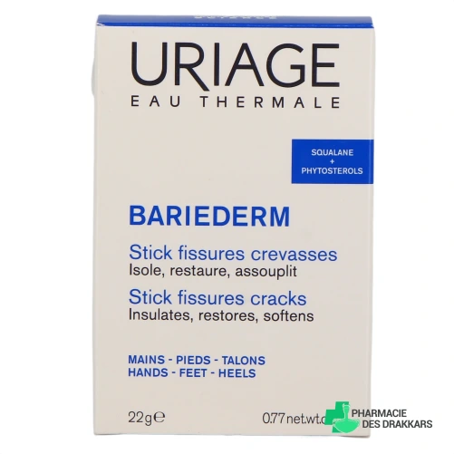 Uriage Bariéderm Stick Fissures Crevasses - Vue 360°