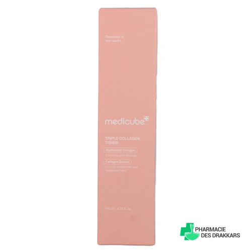 Medicube Triple Collagen Toner - Vue 360°