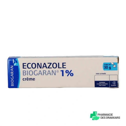 Econazole crème - Vue 360°