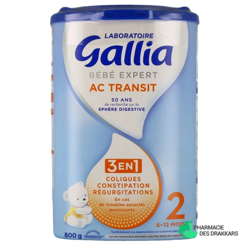 Gallia Bébé Expert AC Transit 2e âge - Vue 360°