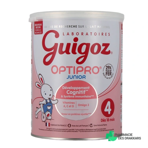 Guigoz Optipro Junior Dès 18 Mois - Vue 360°