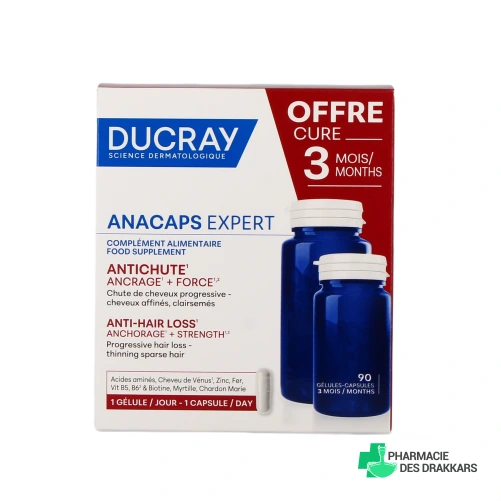 Ducray Anacaps Expert - Vue 360°