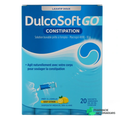 DulcoSoft Go Constipation Laxatif Doux - Vue 360°