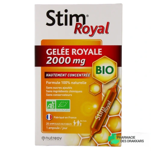 Stim Royal Gelée Royale Bio - Vue 360°