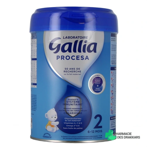 Gallia Procesa Lait 2eme âge - Vue 360°