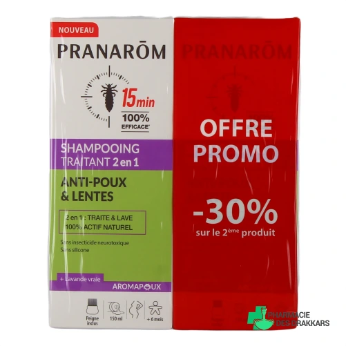 Pranarom Aromapoux Shampooing Traitant - Vue 360°