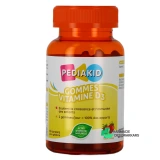 Pediakid Gommes Vitamine D3 - Vue 360°
