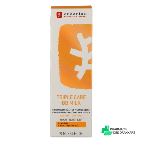 Erborian Triple Care BB Milk - Vue 360°