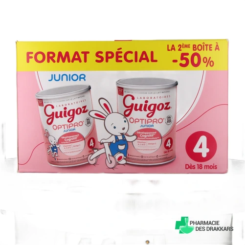 Guigoz Optipro Junior Dès 18 Mois - Vue 360°