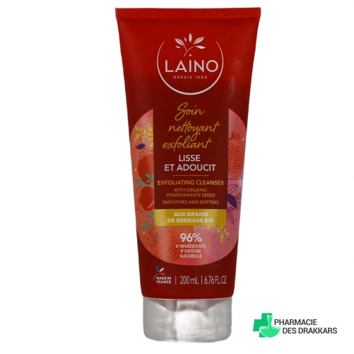 Laino Soin Exfoliant Grains de Grenade - Vue 360°