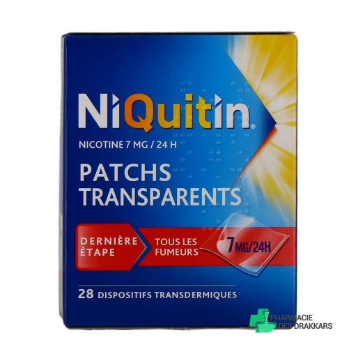 Niquitin 7 mg/24h - Vue 360°