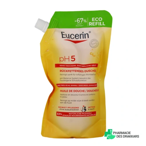 Eucerin pH5 Huile de Douche - Vue 360°