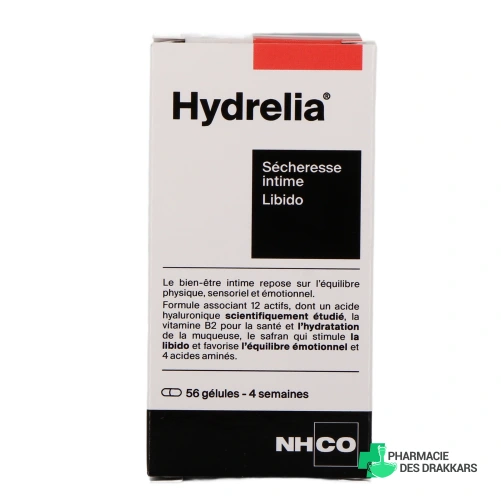 NHCO Hydrelia Sécheresse Intime Libido - Vue 360°