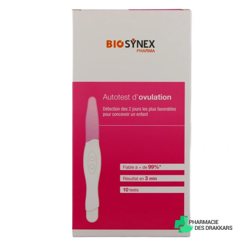 Biosynex Autotest Ovulation - Vue 360°