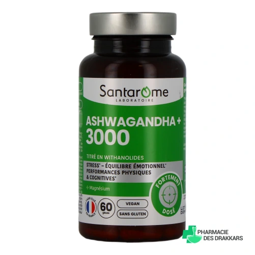 Santarome Ashwagandha + - Vue 360°