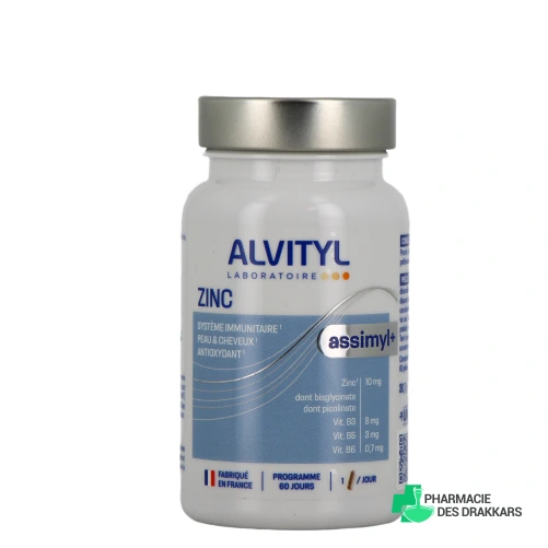 Alvityl Assimyl+ Zinc - Vue 360°